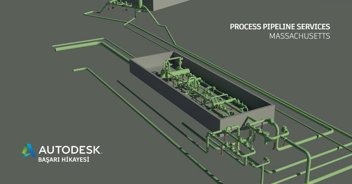 process pipeline services customer story 1 1 AutoCAD Plant 3D Araç Seti Doğalgaz Sektörüne Yönelik Tasarımlara Güç Katıyor