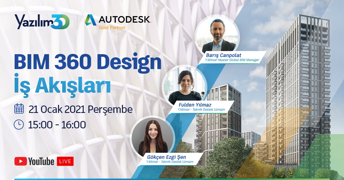 2021 01 21 BIM Event 1200x628 1 1 BIM 360 Design İş Akışları Webinarı