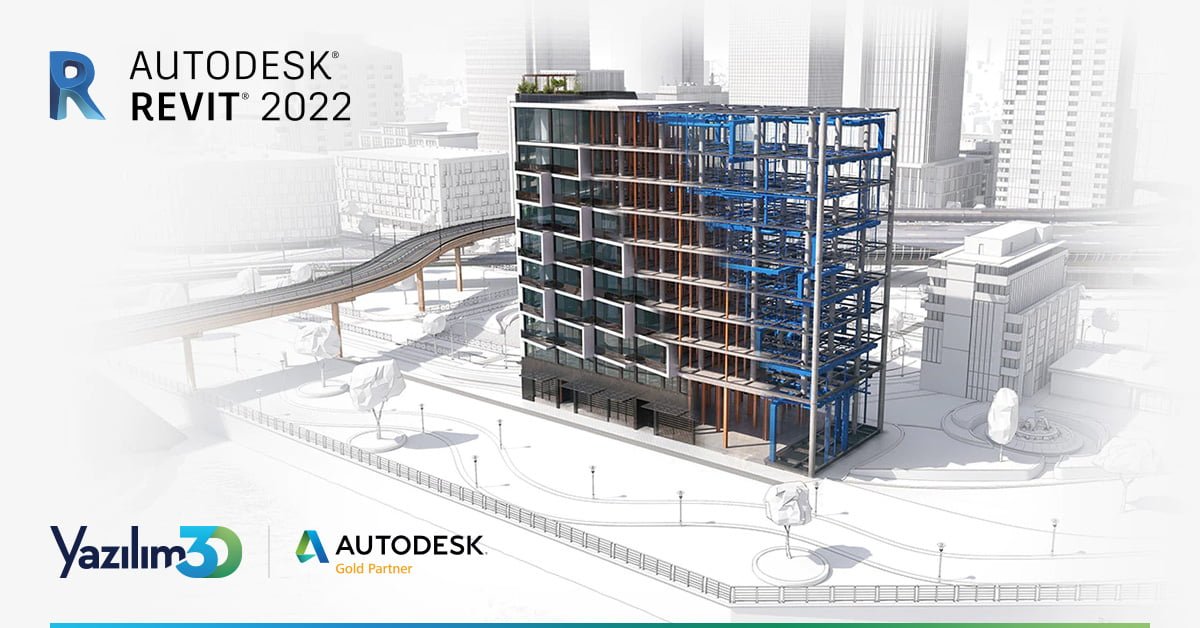 Revit 2022 1200x628 1 1 Revit 2022 Yeniliklerini Keşfedin