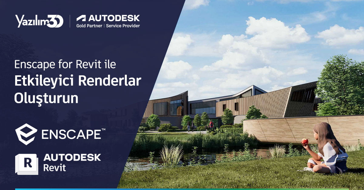 enscape for revit 1200x628 1 Enscape for Revit ile Etkileyici Renderlar Oluşturun