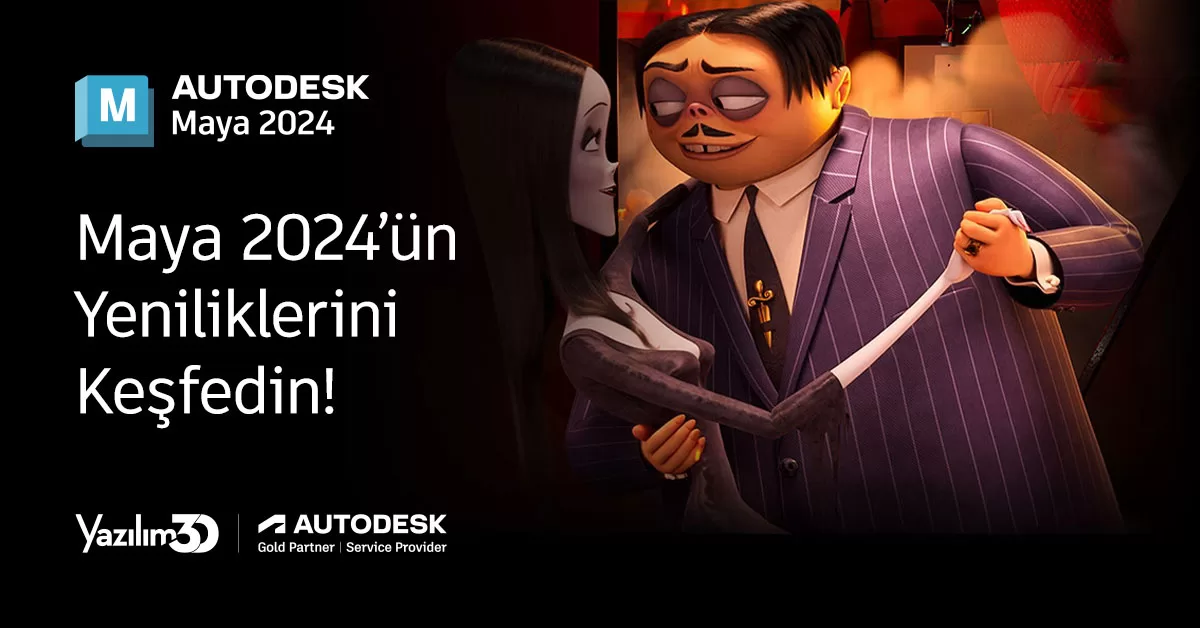 2023 Maya 2024 1200x628 1 jpg Autodesk Maya 2024 Yeniliklerini Keşfedin