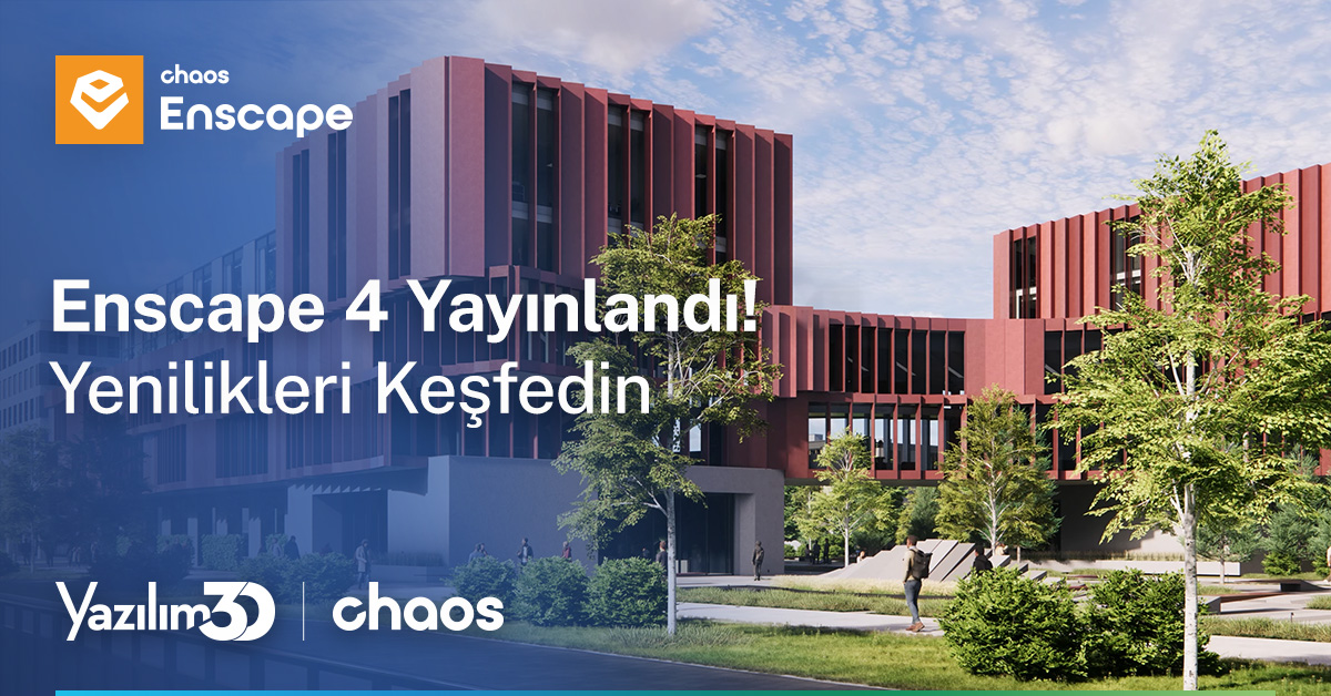 2024 03 Enscape 4 1200X628 Enscape 4.0 Yayınlandı! Yenilikleri Keşfedin