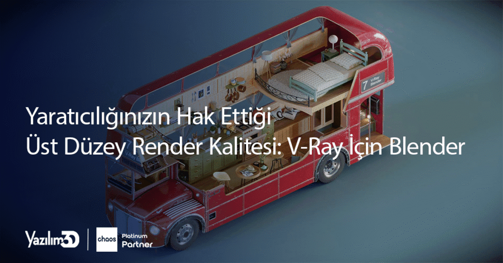 Yaratıcılığınızın Hak Ettiği Üst Düzey Render Kalitesi: V-Ray for Blender Artık Sizinle
